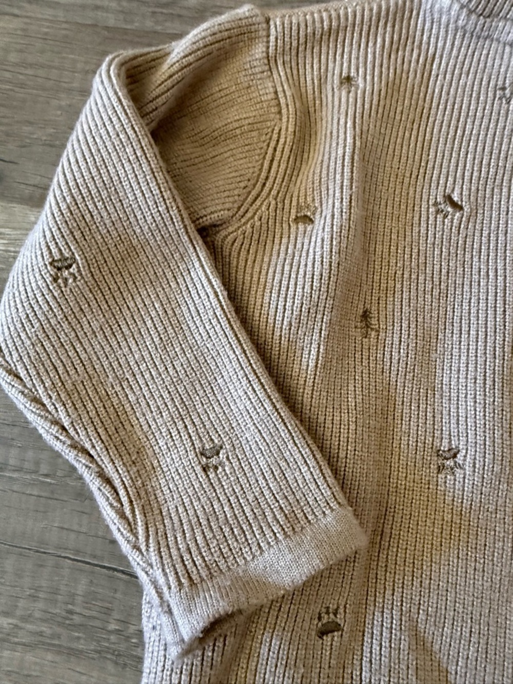 Boy Zara neutral hordes knitted sweater - Picture 10 of 12